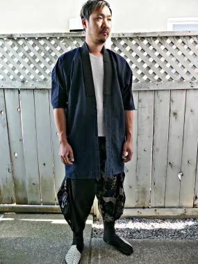 1900-1940 Vintage Indigo Noragi Boro Jacket