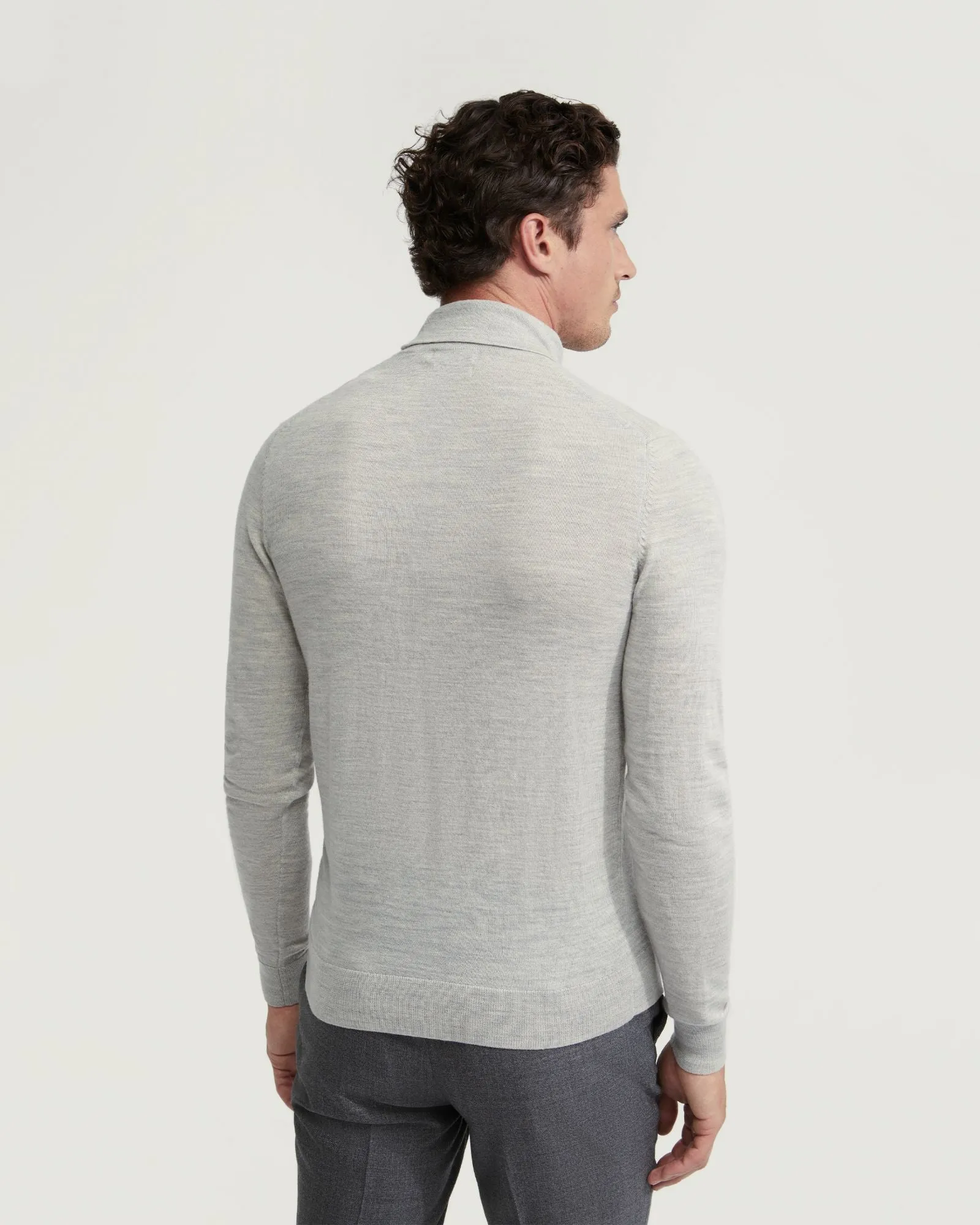 Aaron Turtle Neck Merino Wool Knit