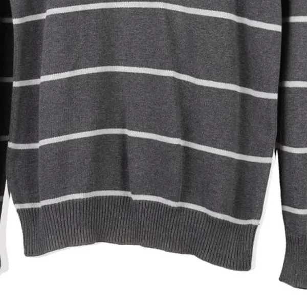 Abercrombie & Fitch Jumper - Large Grey Cotton