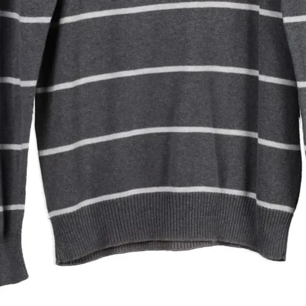 Abercrombie & Fitch Jumper - Large Grey Cotton