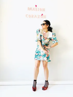 Alice dress in Rosedal Print