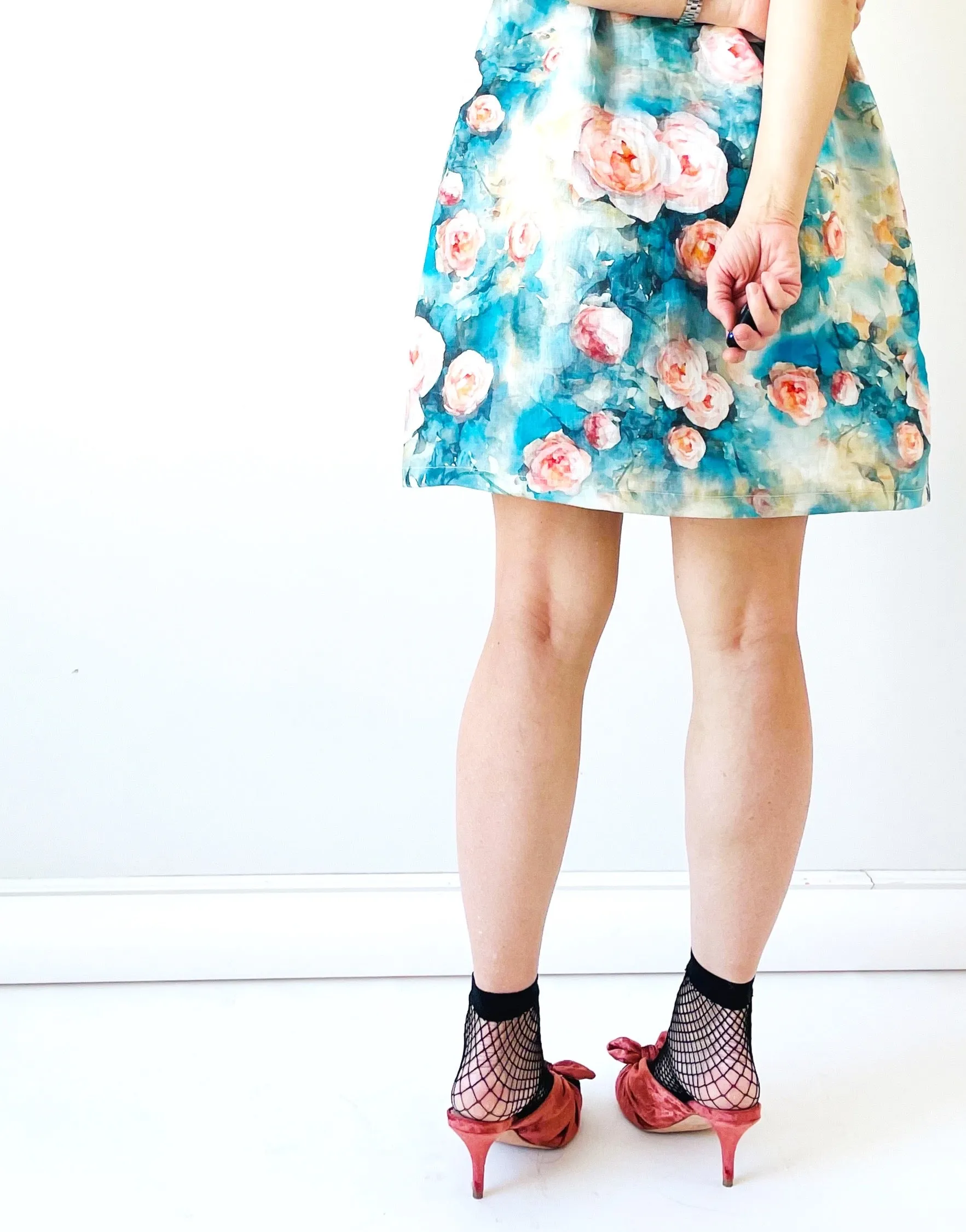 Alice dress in Rosedal Print