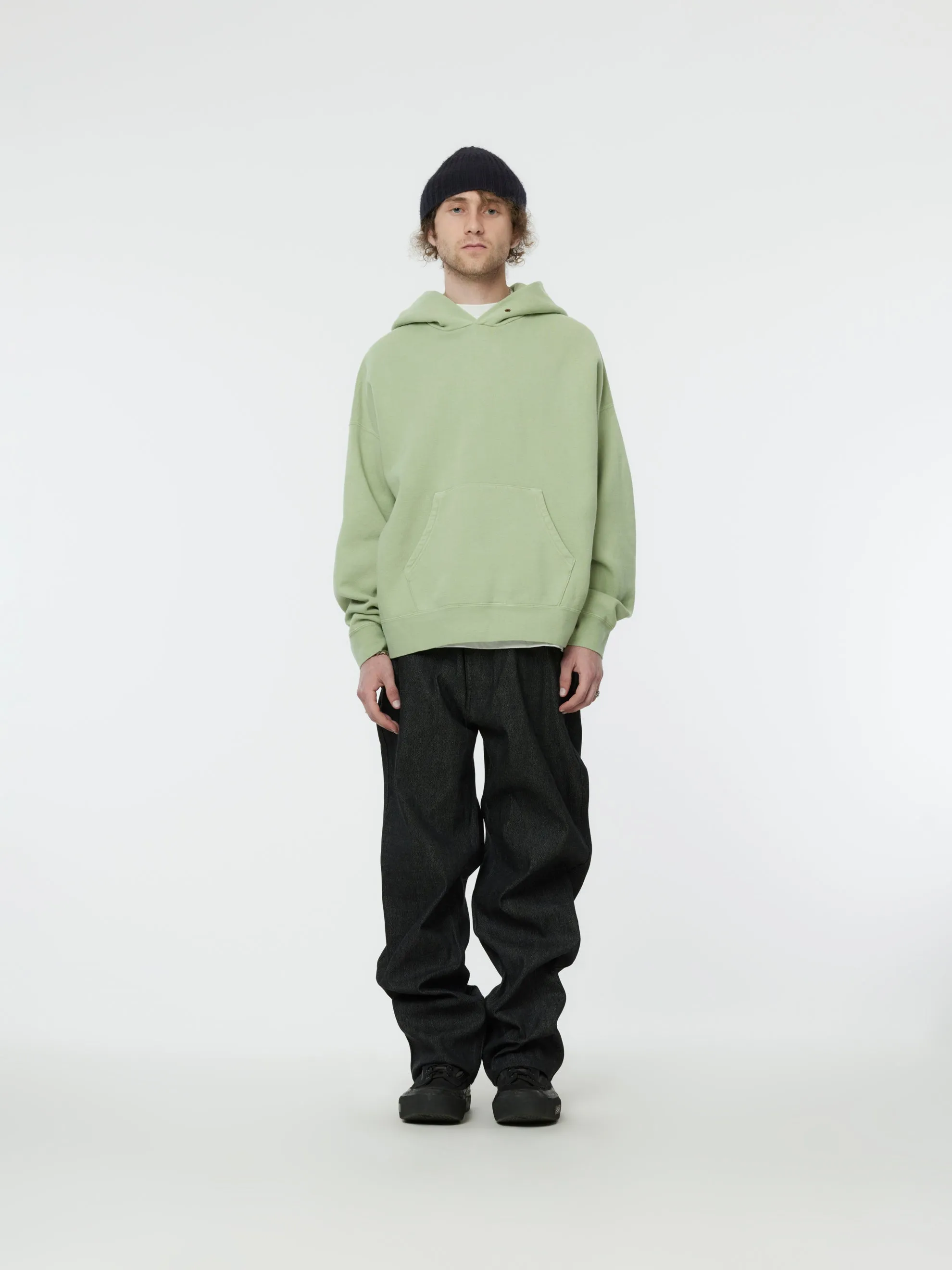 AMPLUS SB HOODIE P.O. DMGD (U.D.) (Lt. Green)