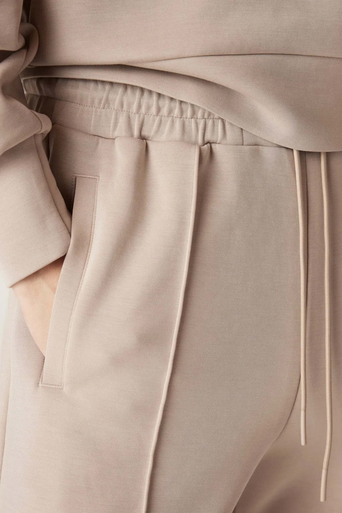 Amsterdam Track Pant - Stone