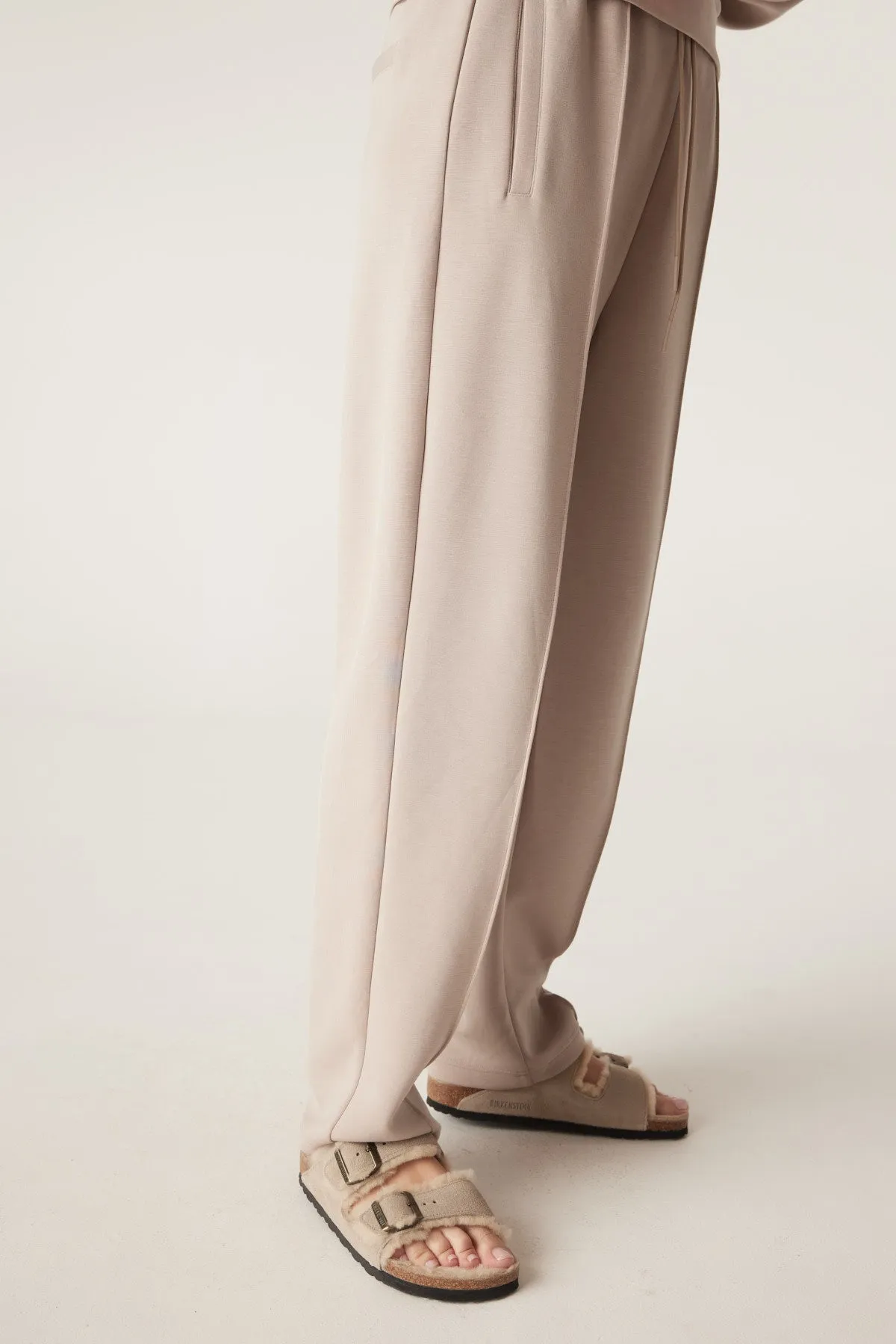 Amsterdam Track Pant - Stone