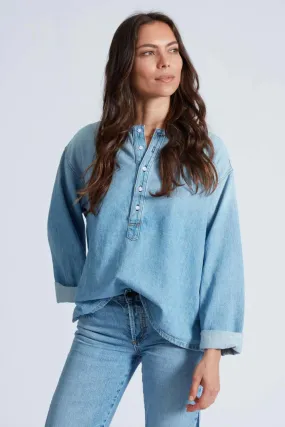 ASKK NY Denim Henley