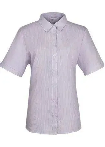 Aussie Pacific Ladies Henley Short Sleeve Shirt 2900S