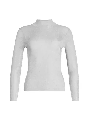 Avery Metallic Knit Top