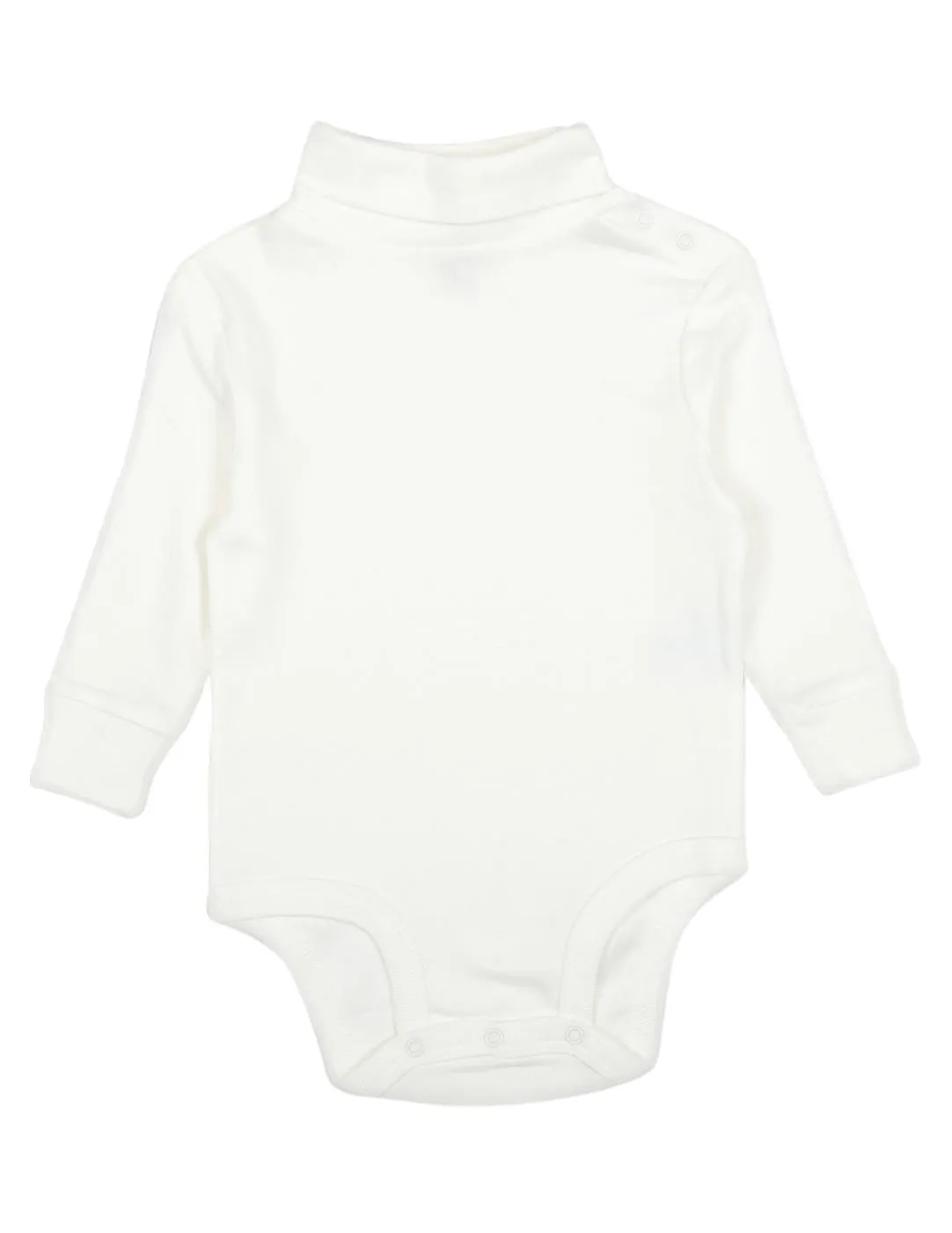 Baby Cotton Turtleneck Bodysuit