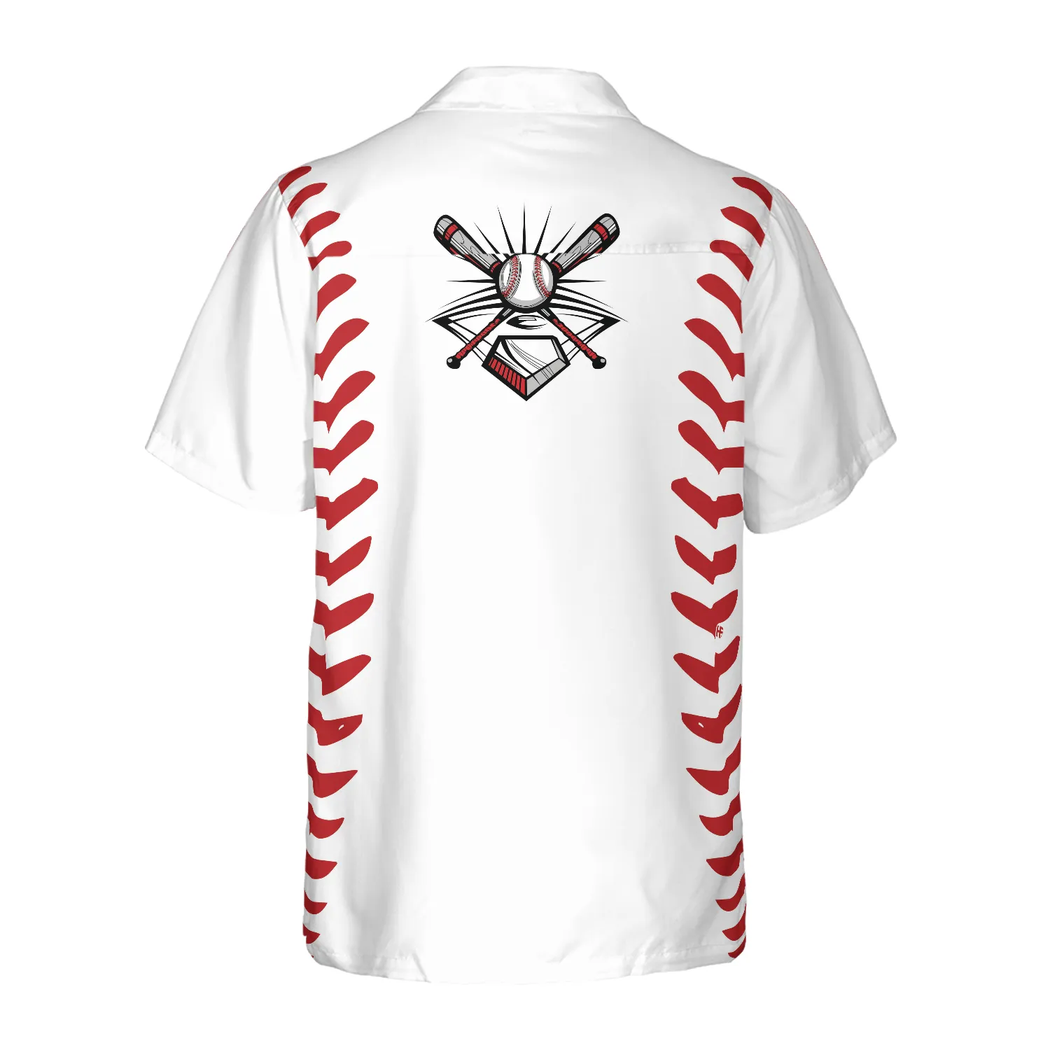 Baseball Basic Pattern Custom Hawaiian Shirt