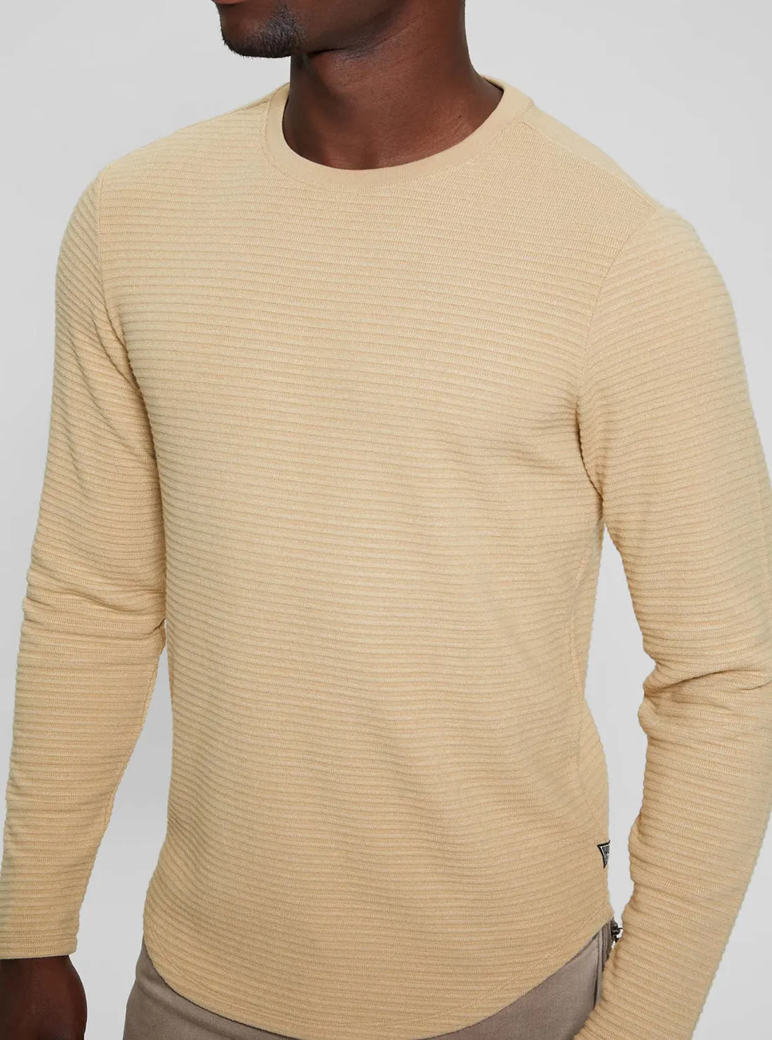 Beige Hudson Linear Jumper