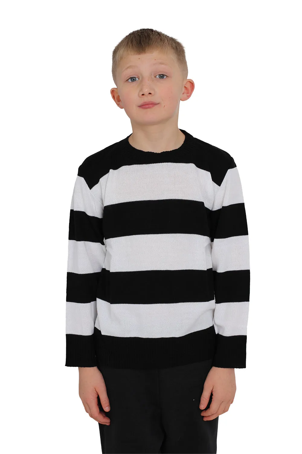 Boys Stripe Knitted Jumper