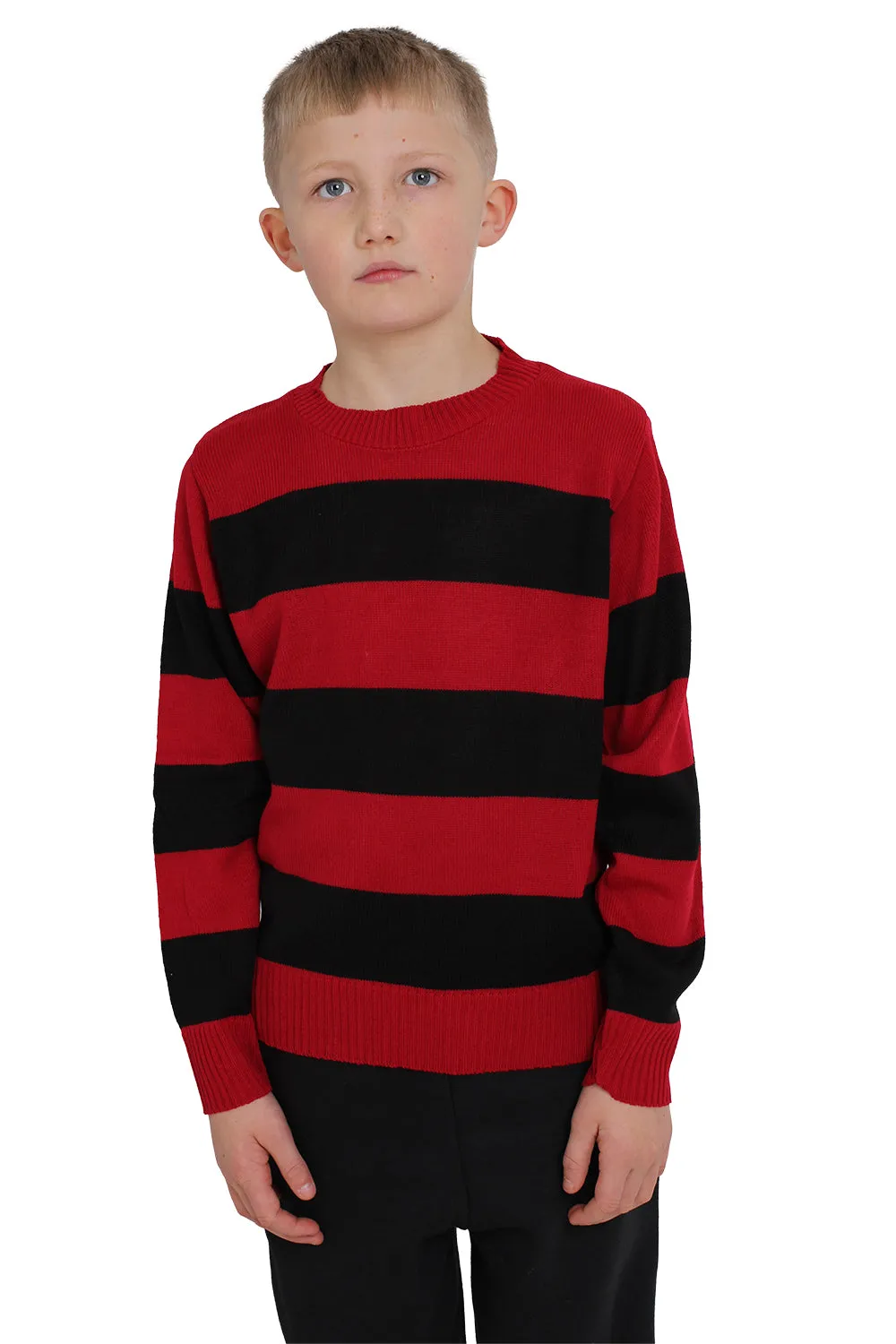 Boys Stripe Knitted Jumper