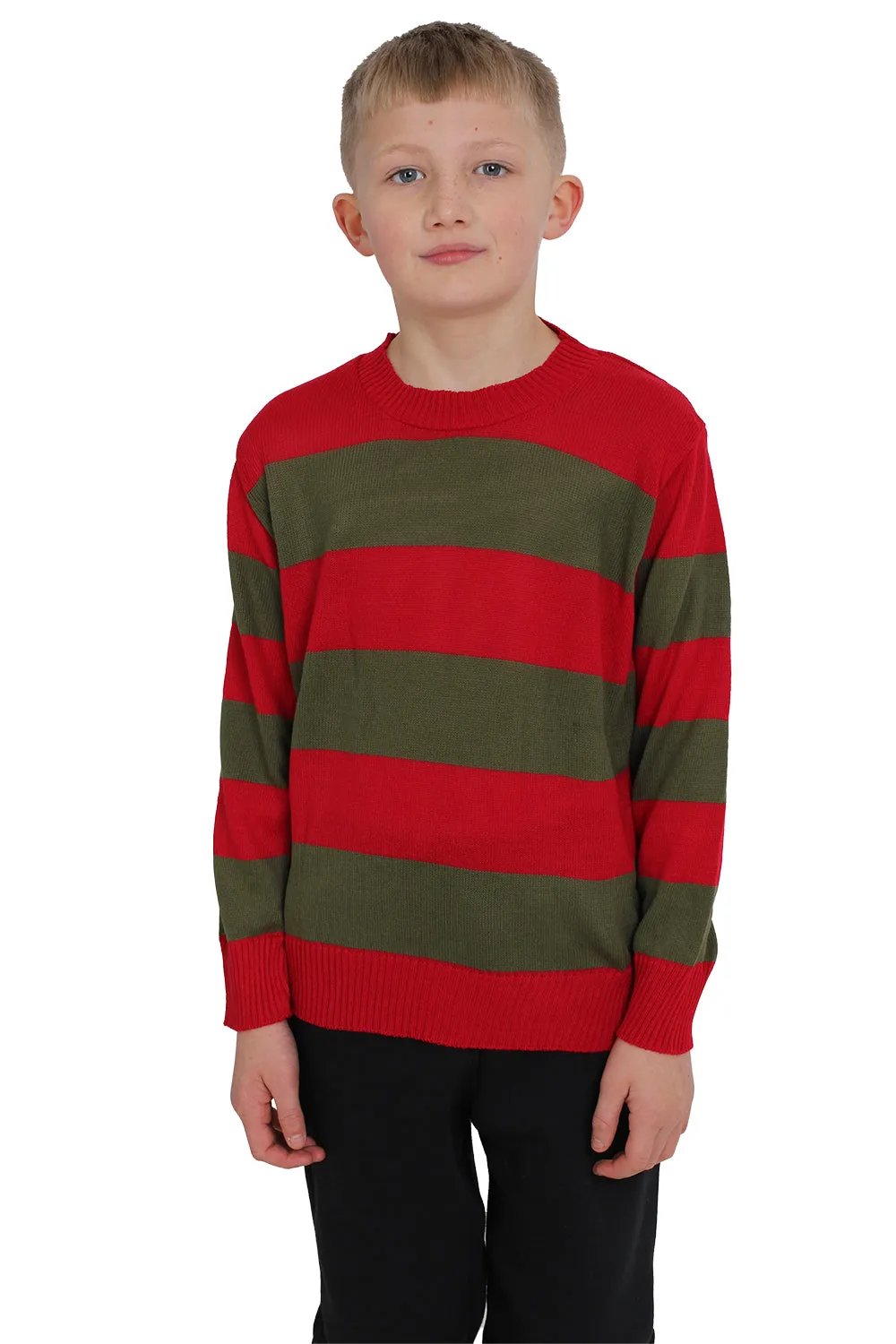 Boys Stripe Knitted Jumper
