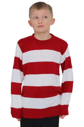 Boys Stripe Knitted Jumper