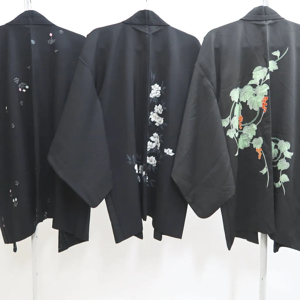 Bundle 15pcs Silk Haori Jacket Wholesale Bulk Free Shipping #644