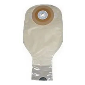 BX/10 - Special Oval Drain Pouch Barrier 46 Pre-Cut 7/8" x 1-1/4" Opening 16" Pouch