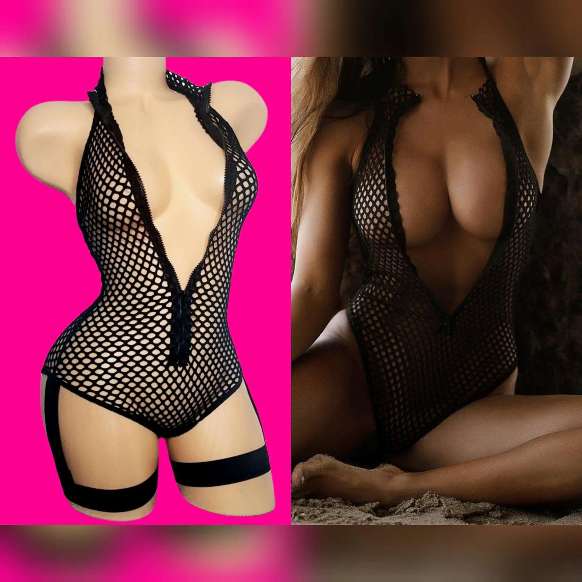 Catch Me Outside| Fishnet Bodysuit