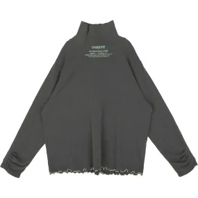 charcoal lilly  - t-shirt