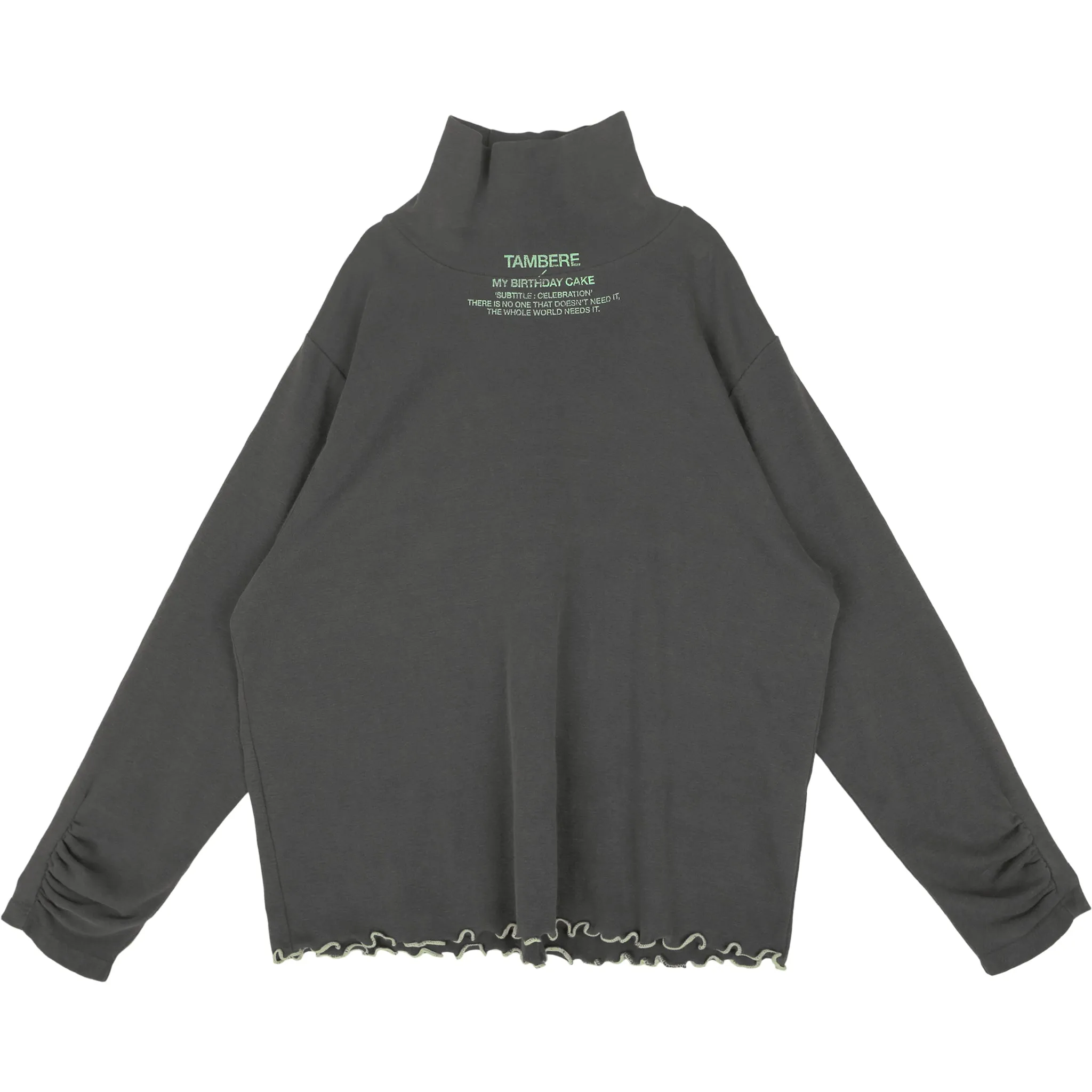 charcoal lilly  - t-shirt