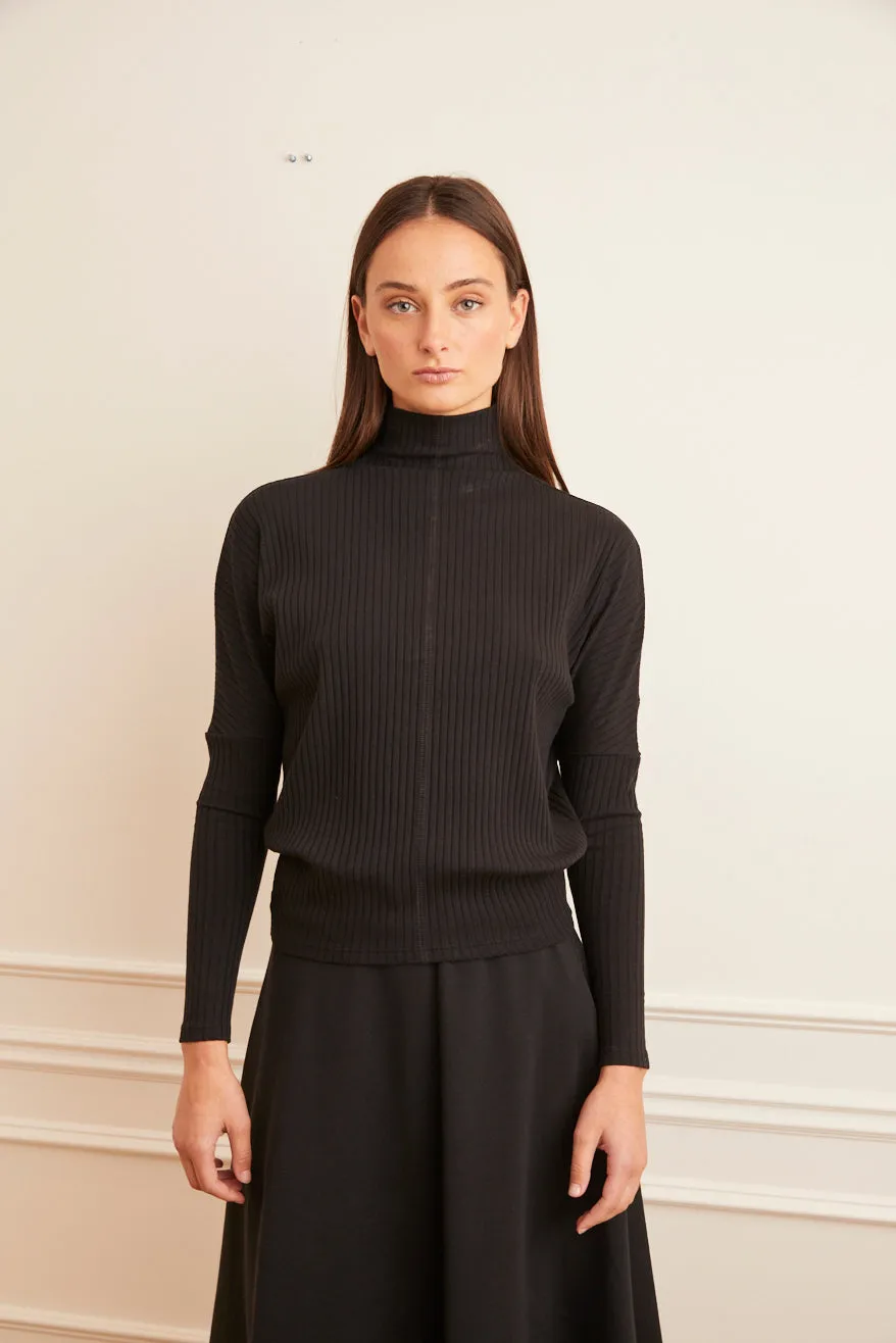 Classic Solid Dolman Turtleneck