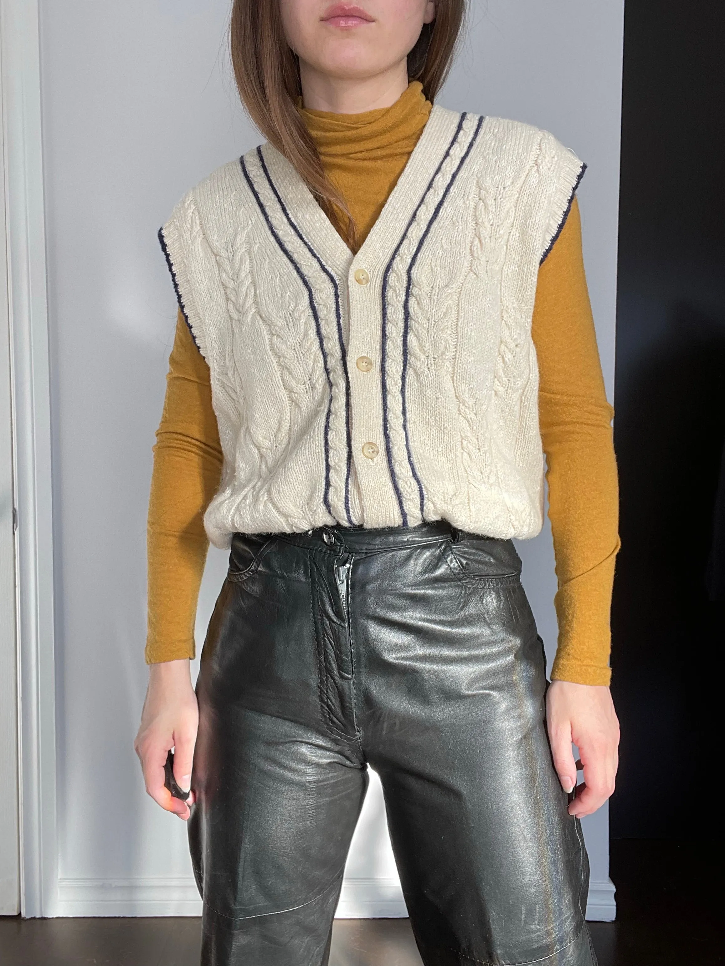 Club Monaco Soft Mustard Turtleneck - XS