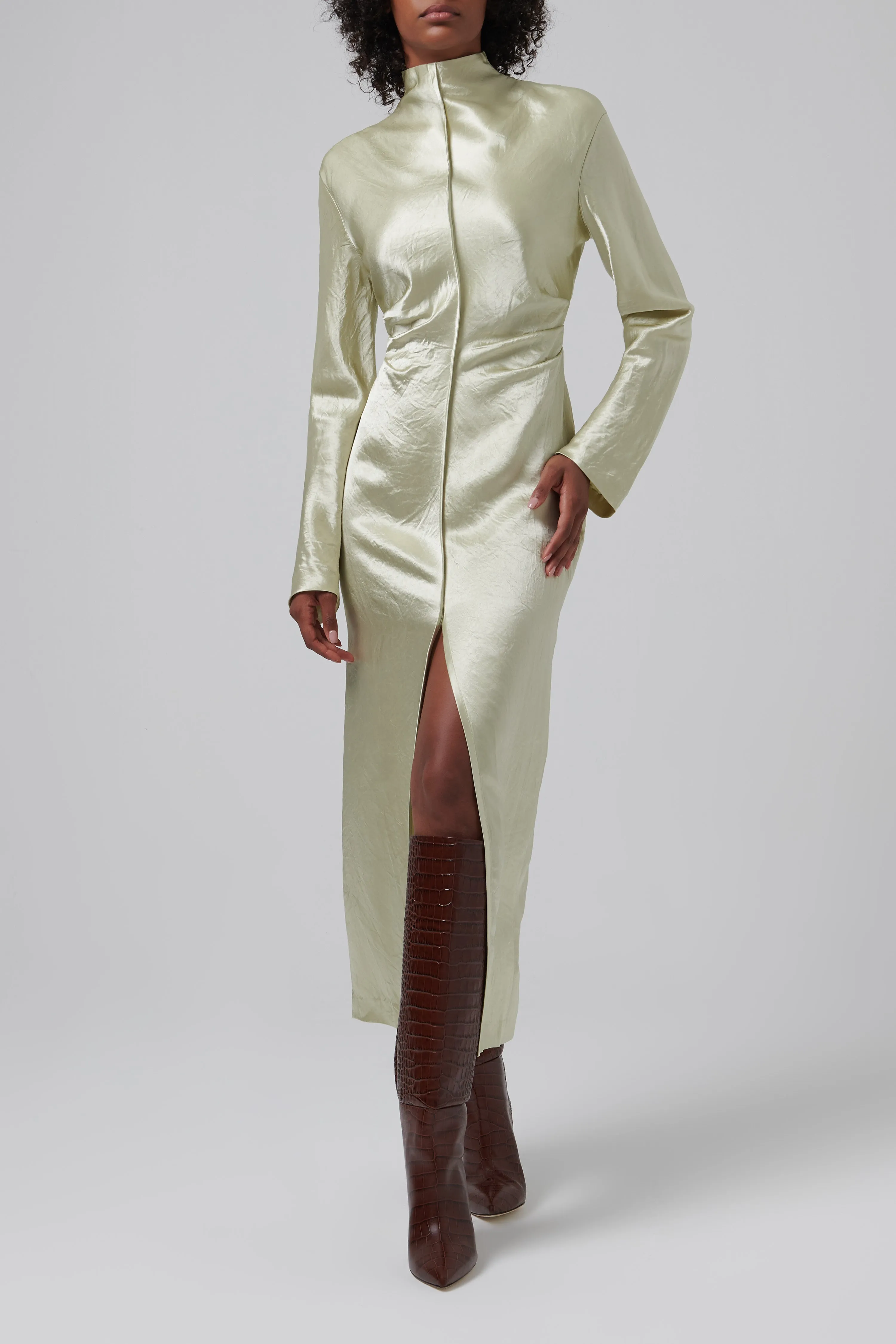 Cosett Turtleneck Maxi Dress