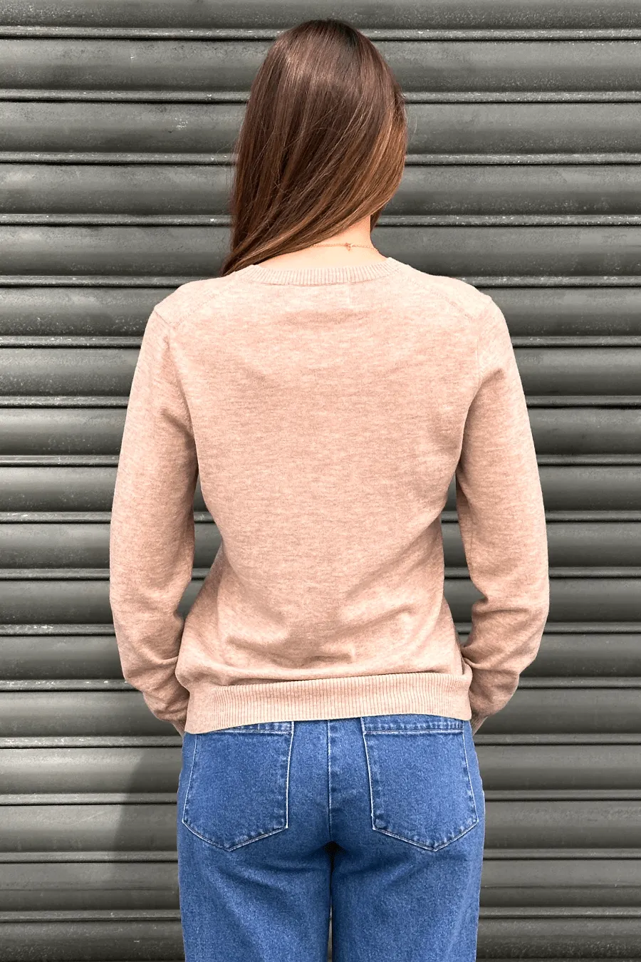 Crew Neck Cashmere Merino Jumper