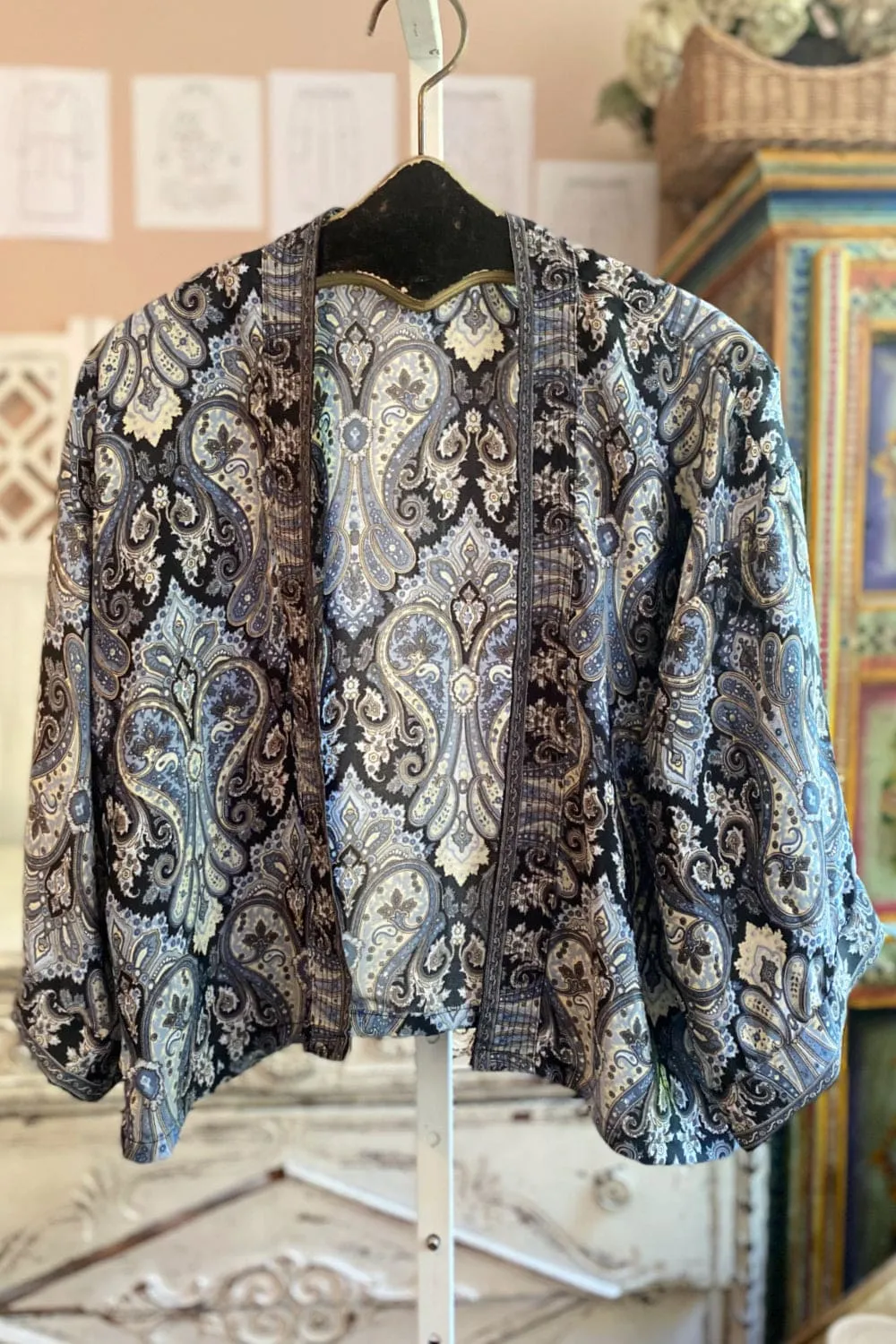 Crop Kimono Jacket