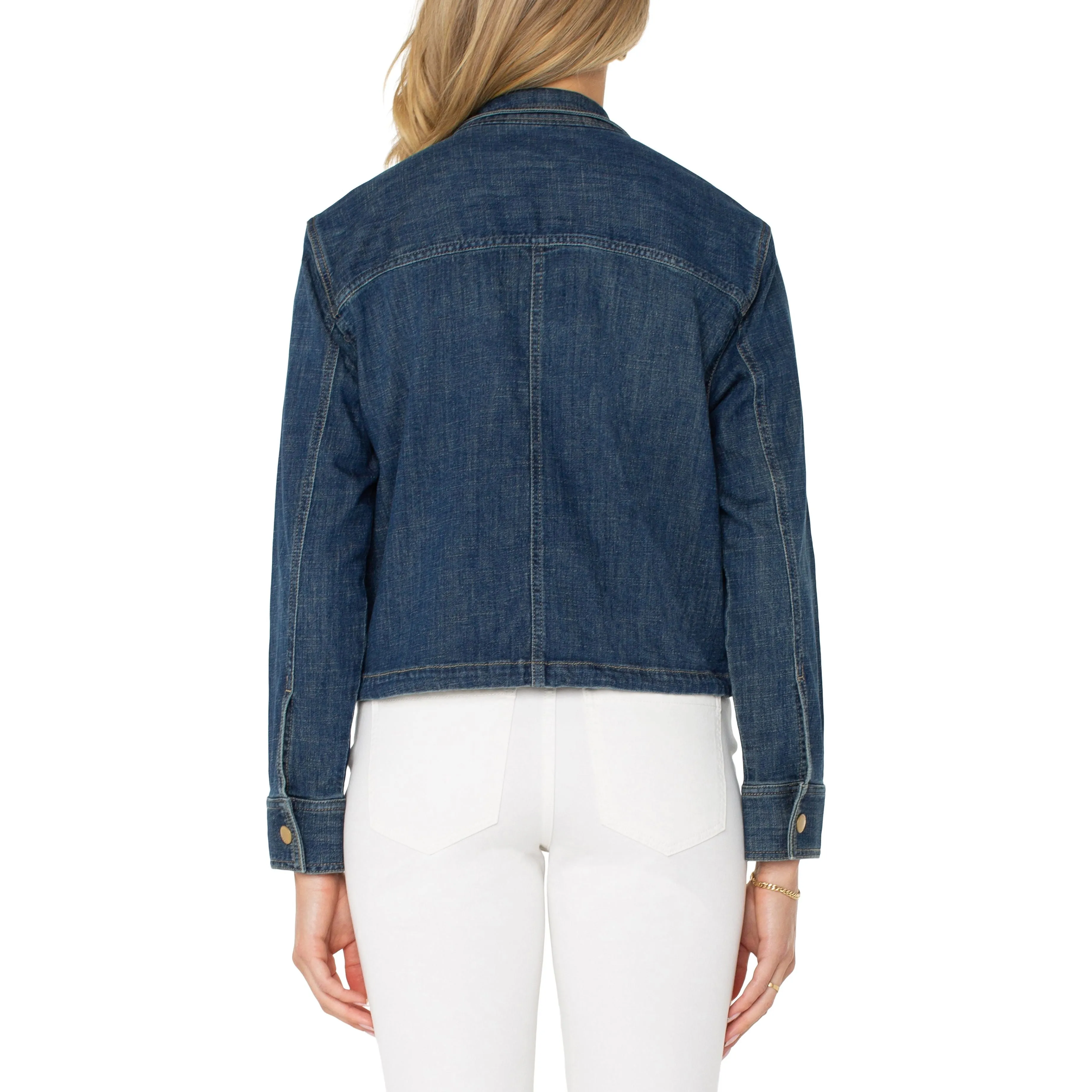 Cropped Cargo Jacket