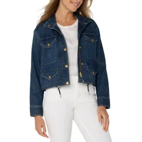 Cropped Cargo Jacket