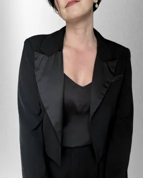 Cropped Tux Jacket