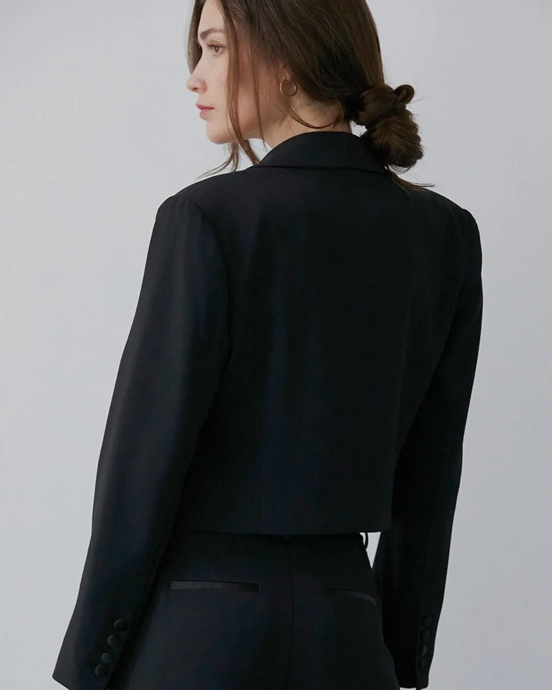 Cropped Tux Jacket