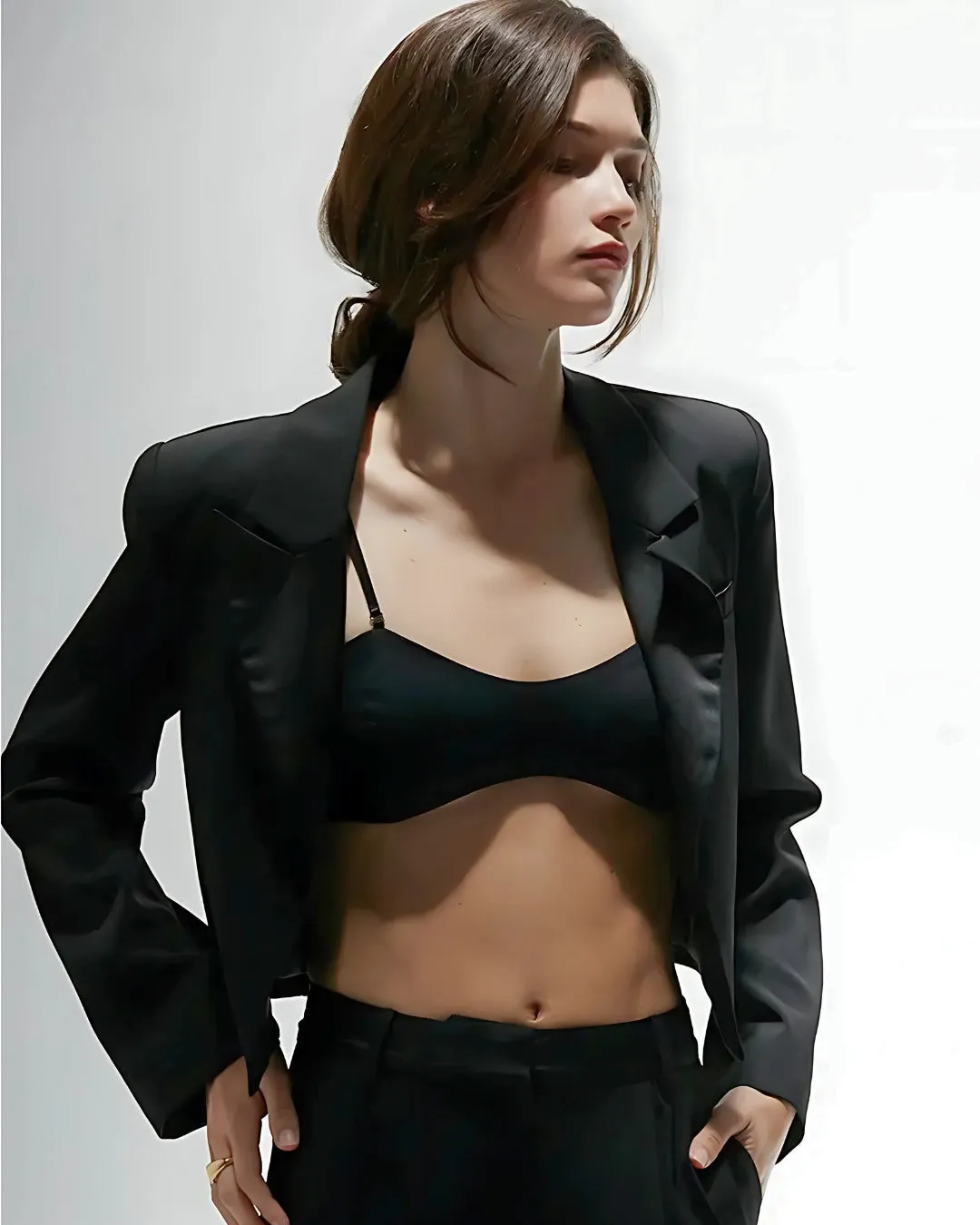 Cropped Tux Jacket