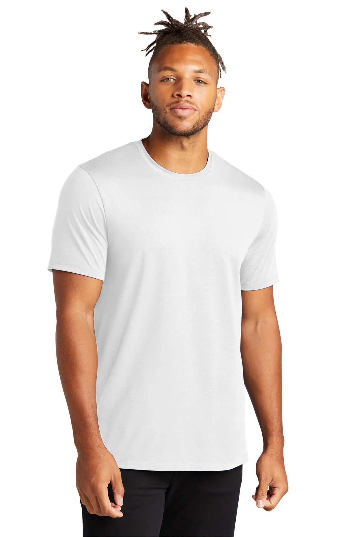 Custom Embroidered - Mercer Mettle™ Stretch Jersey Crew MM1016