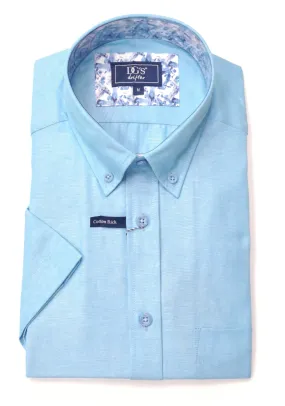 Daniel Grahame Short Sleeve Casual Shirt - Teal