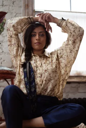 Dehavarman Shirt: Vintage French Floral