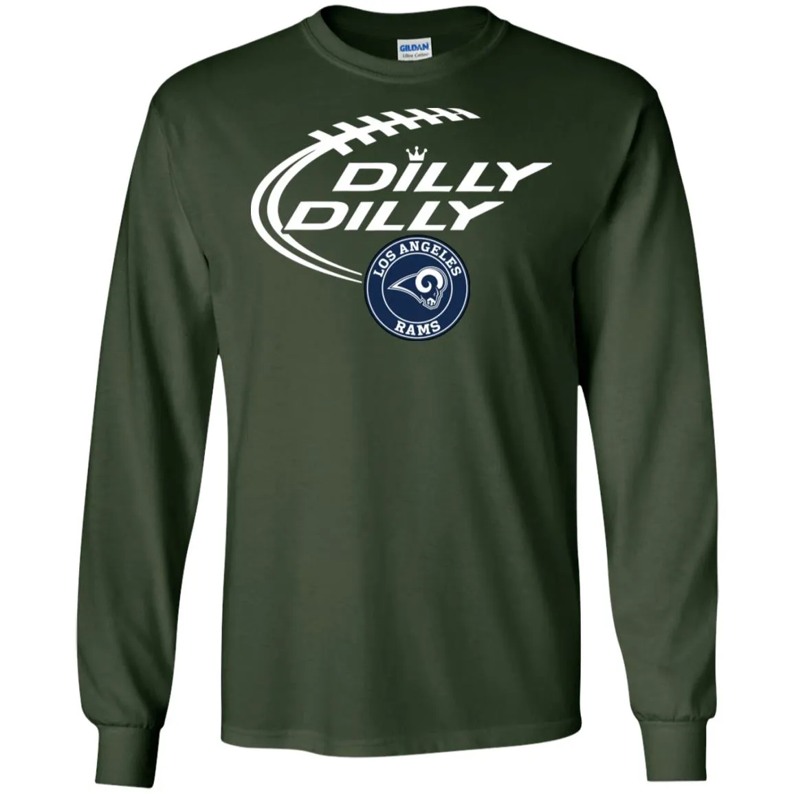 Dilly Dilly Los Angeles Rams Nfl Football Men Long SLeeve Shirt