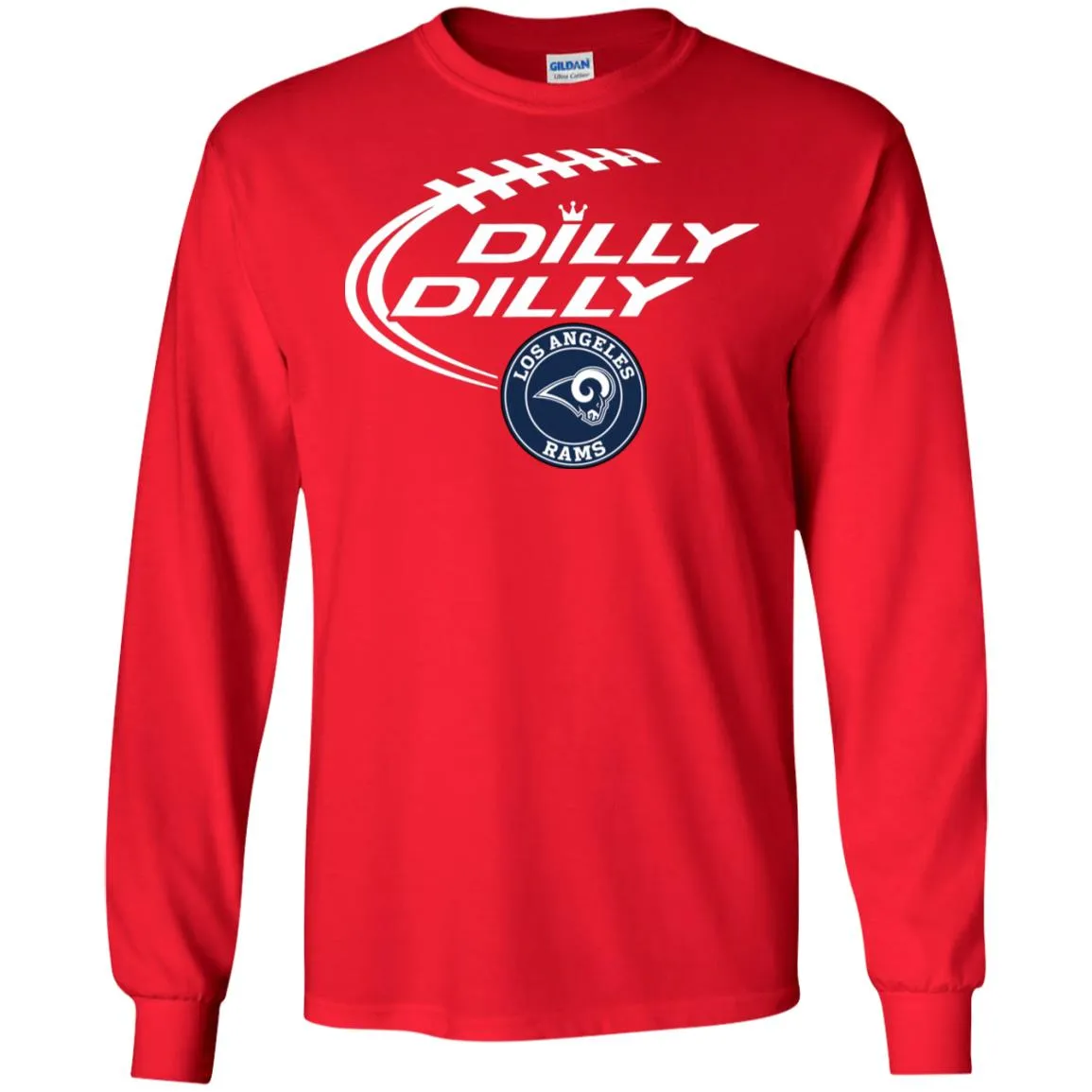 Dilly Dilly Los Angeles Rams Nfl Football Men Long SLeeve Shirt