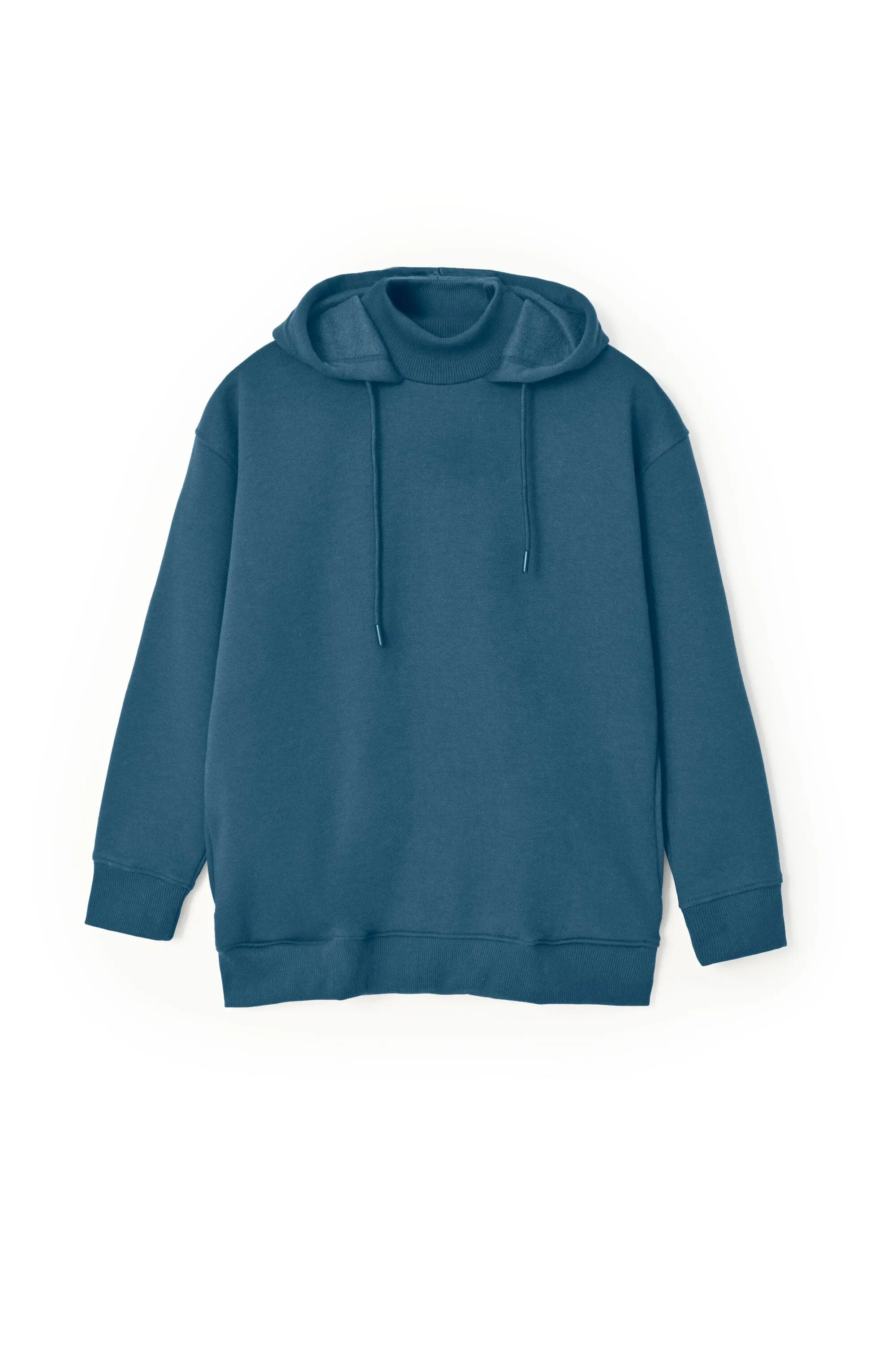 East West Women's Turtle Neck Pullover Hoodie