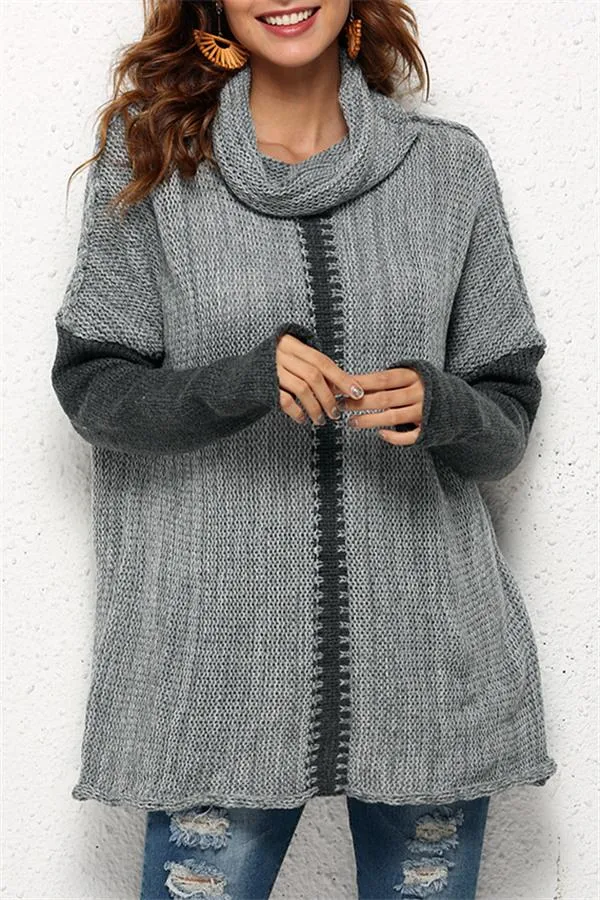elveswallet Cozy Turtleneck Pullover Sweater