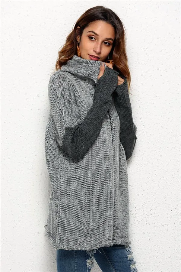 elveswallet Cozy Turtleneck Pullover Sweater