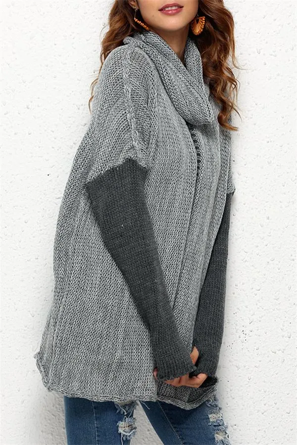 elveswallet Cozy Turtleneck Pullover Sweater