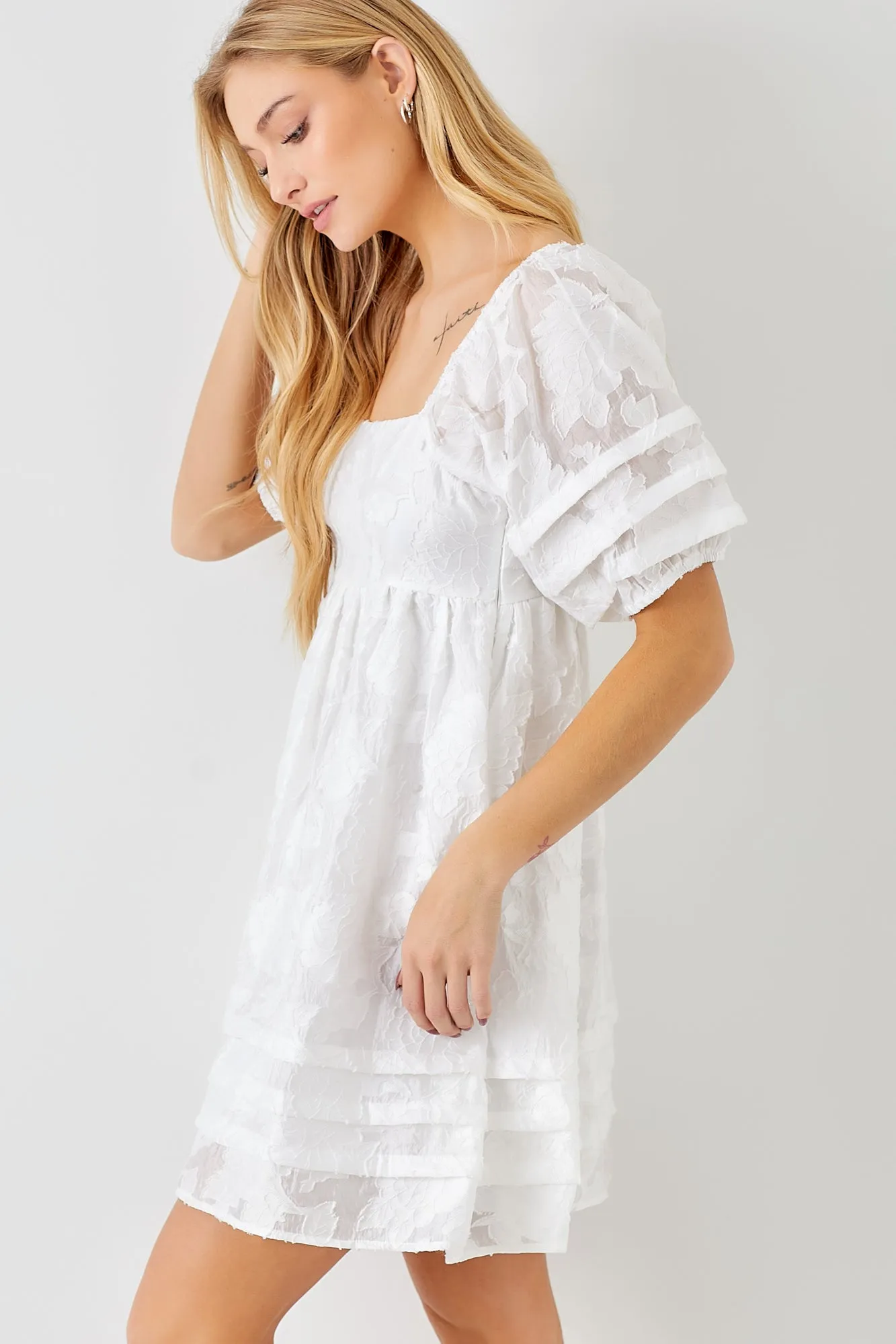 Enchanted World Dress - White