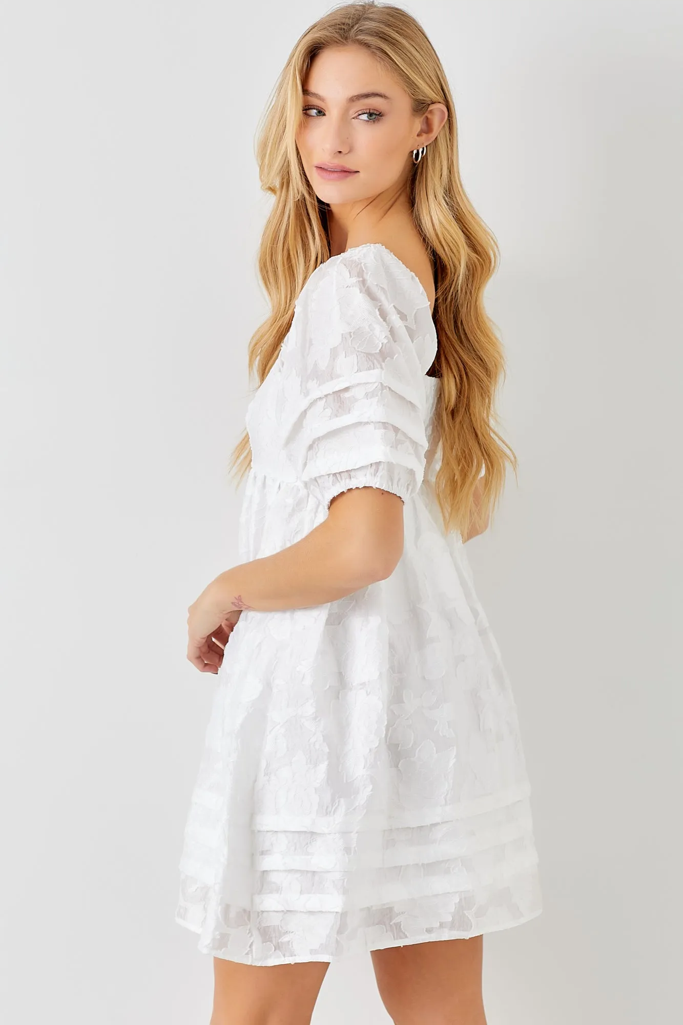 Enchanted World Dress - White