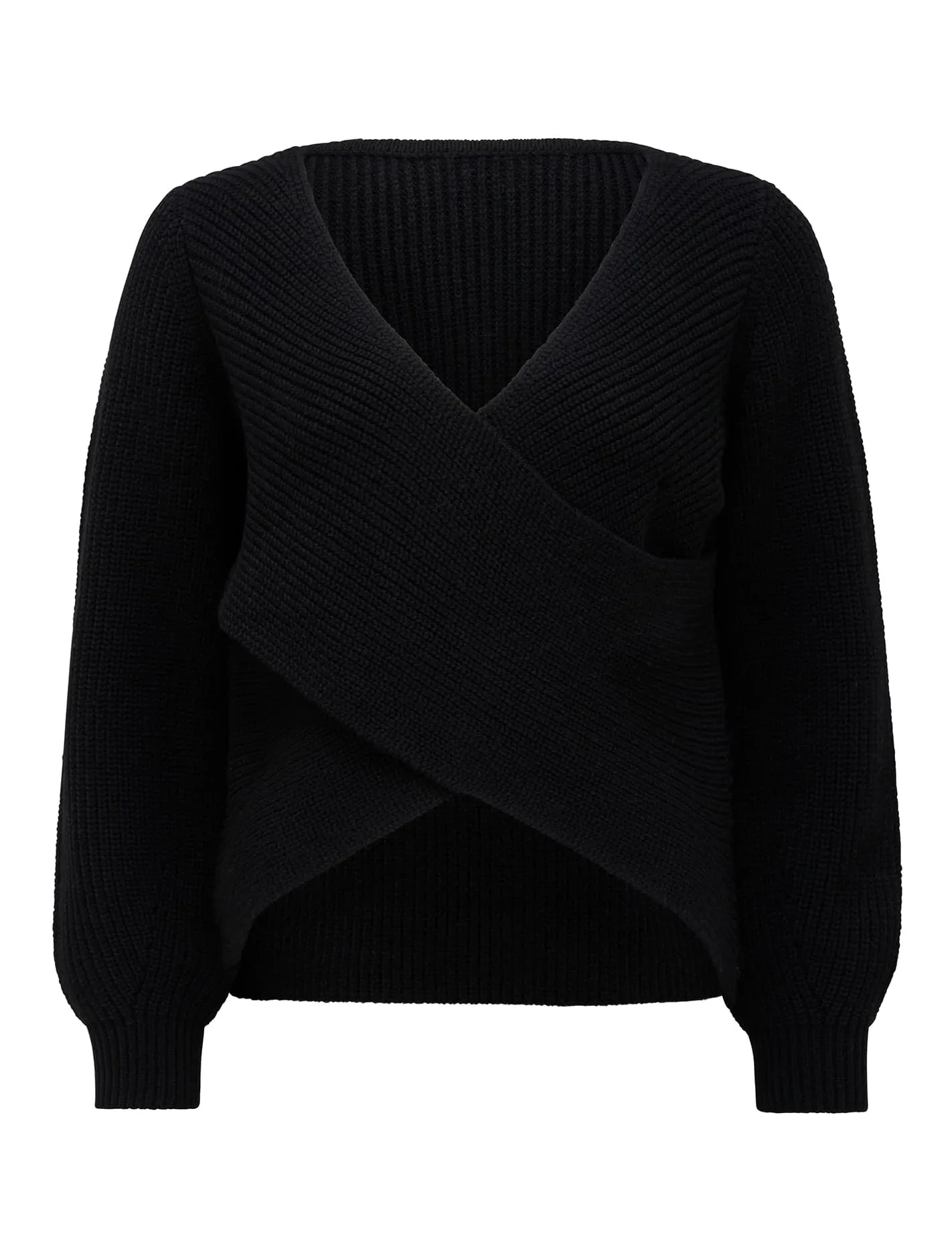 Ettie Wrap Knit Jumper