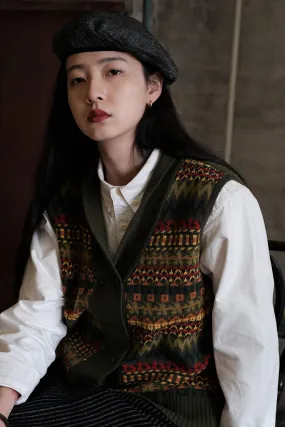 Fair Isle Knitted Vest