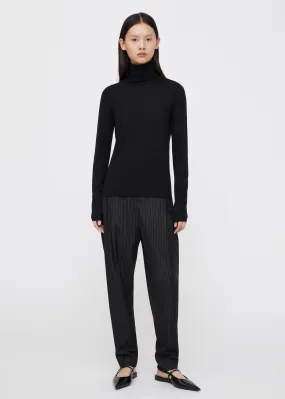 First layer turtleneck black