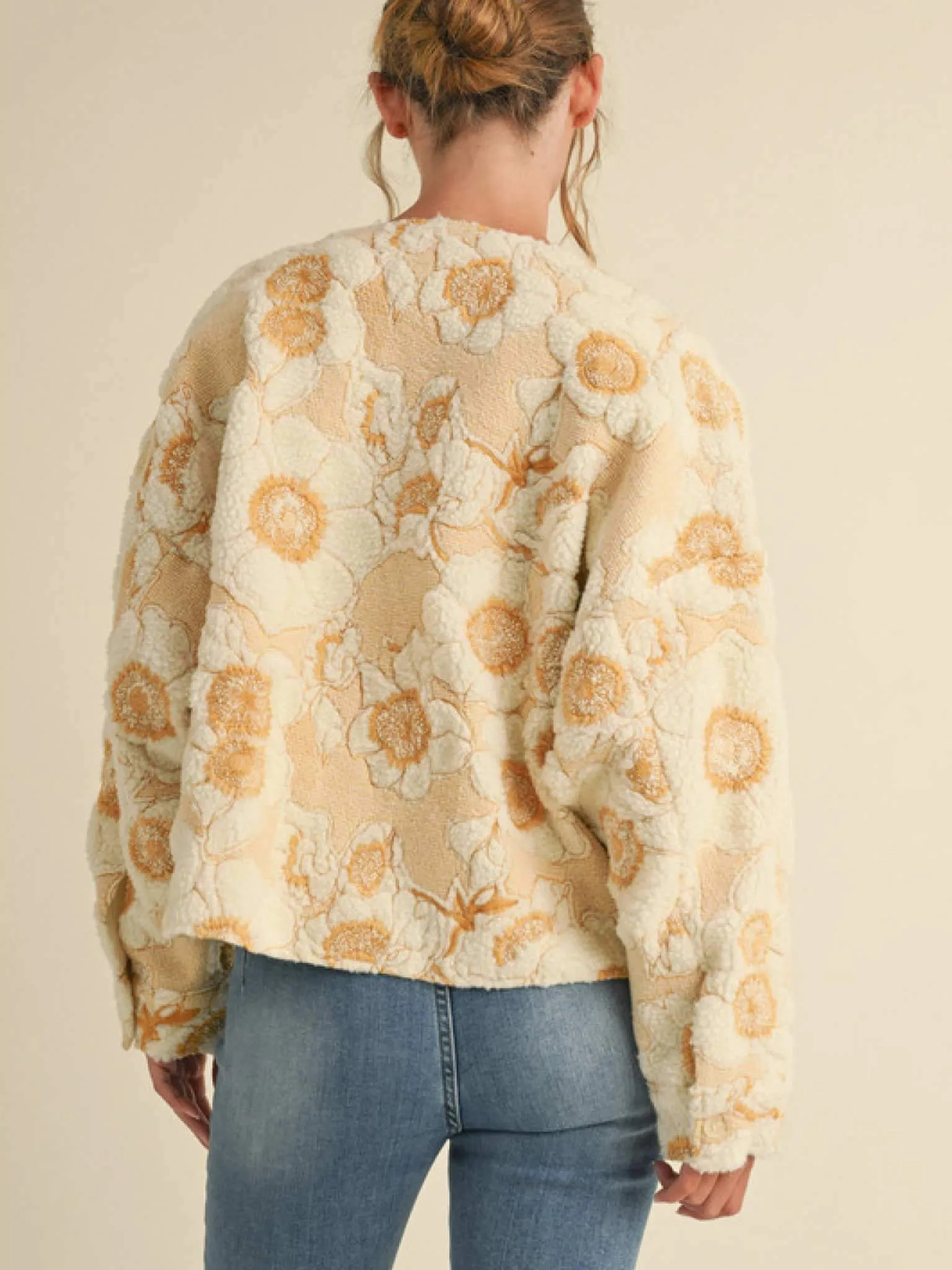 Floral Cropped Jacket