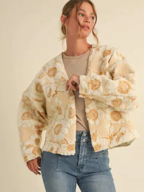 Floral Cropped Jacket